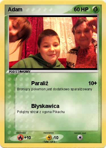 Pokemon Adam