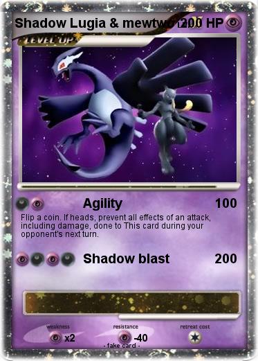 Pokemon Shadow Lugia & mewtwo