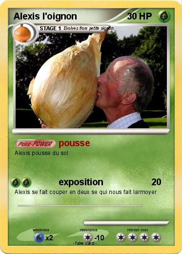 Pokemon Alexis l'oignon