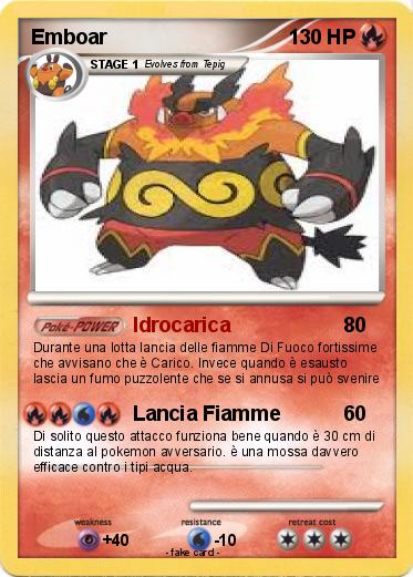 Pokemon Emboar