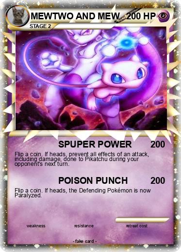 Pokemon MEWTWO AND MEW