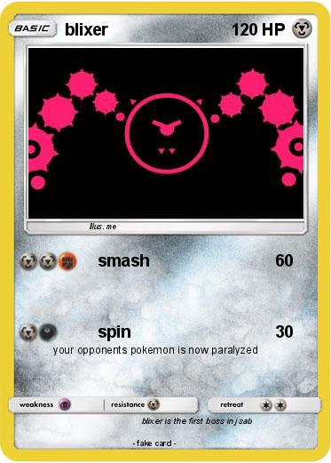 Pokemon blixer