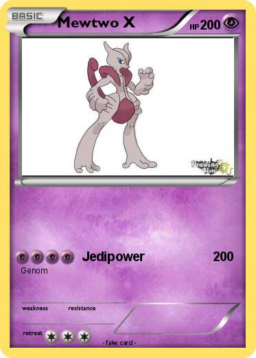 Pokemon Mewtwo X