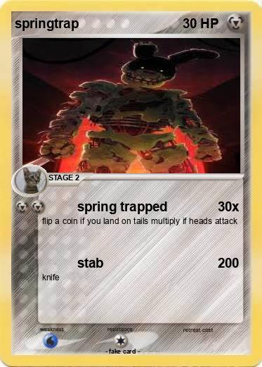 Pokemon springtrap