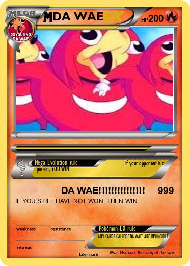 Pokemon DA WAE