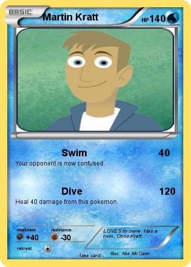 Pokemon Martin Kratt