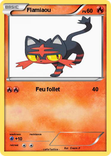 Pokemon Flamiaou