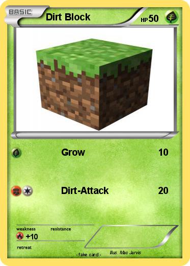 Pokemon Dirt Block