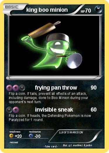 Pokemon king boo minion
