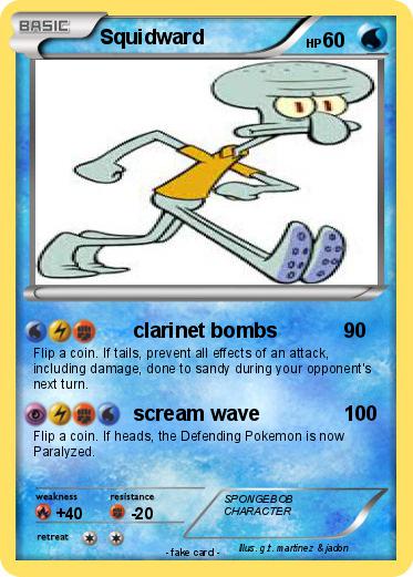 Pokemon Squidward