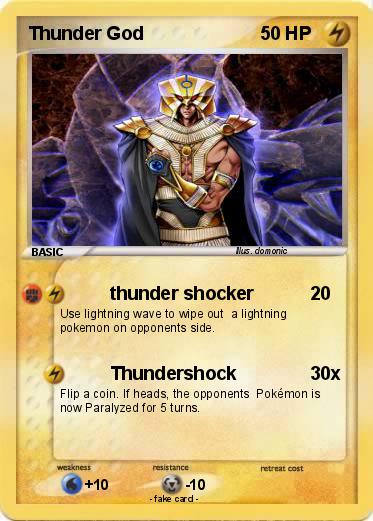 Pokemon Thunder God