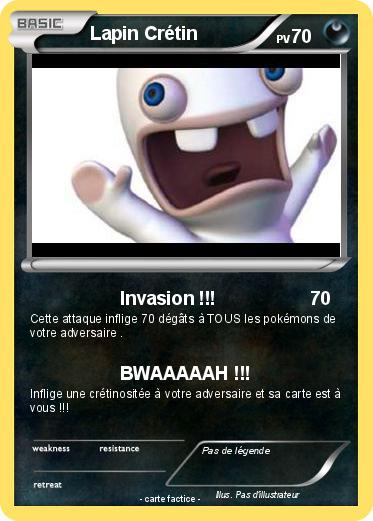 Pokemon Lapin Crétin