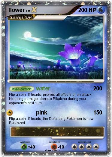 Pokemon flower