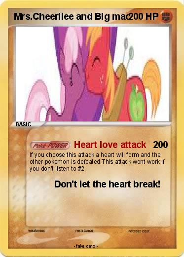 Pokemon Mrs.Cheerilee and Big mac