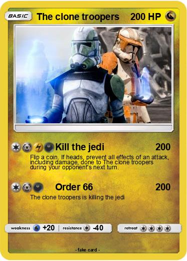 Pokemon The clone troopers