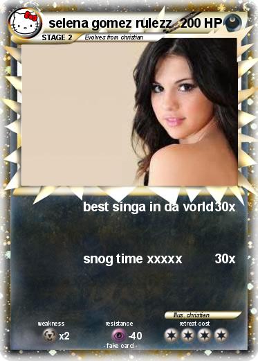 Pokemon selena gomez rulezz