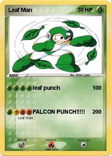 Pokemon Leaf Man