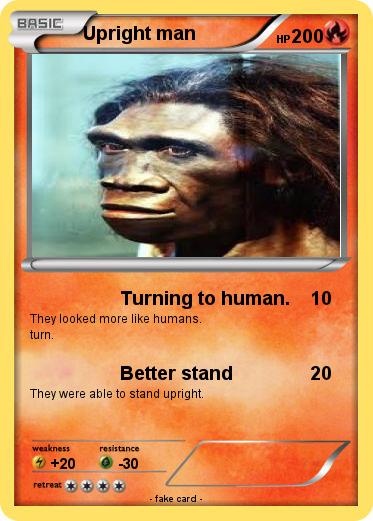 Pokemon Upright man