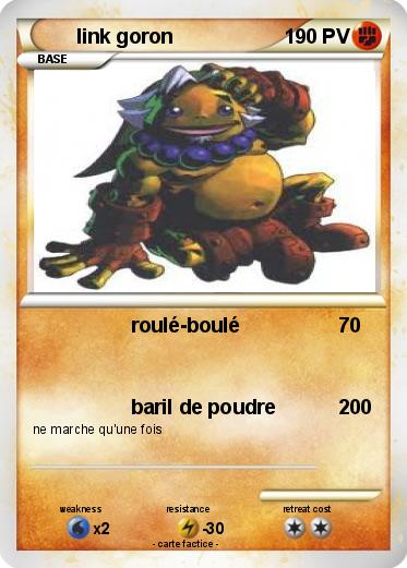 Pokemon link goron