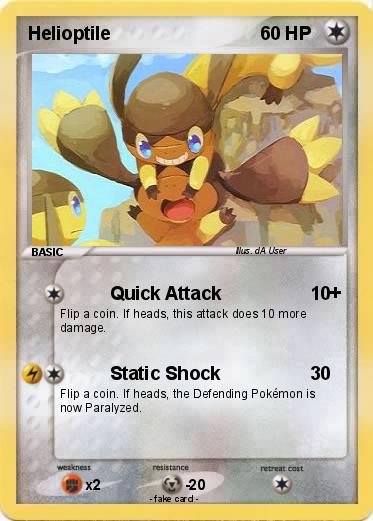 Pokemon Helioptile