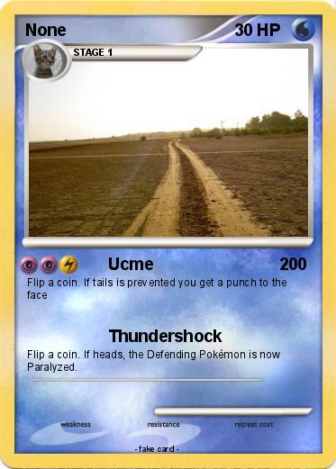 Pokemon None