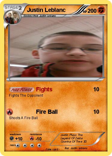 Pokemon Justin Leblanc