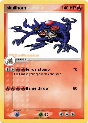 Pokemon skullhorn
