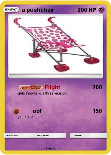 Pokemon a pushchair