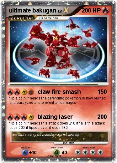 Pokemon ultimate bakugan