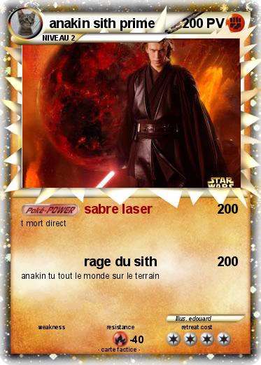 Pokemon anakin sith prime