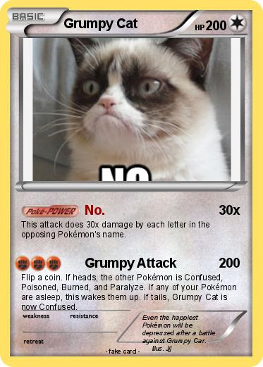 Pokemon Grumpy Cat