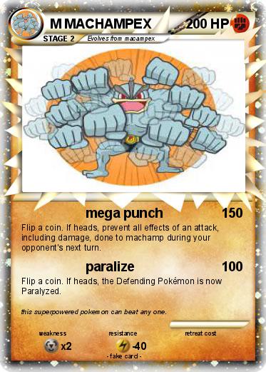 Pokemon M MACHAMPEX