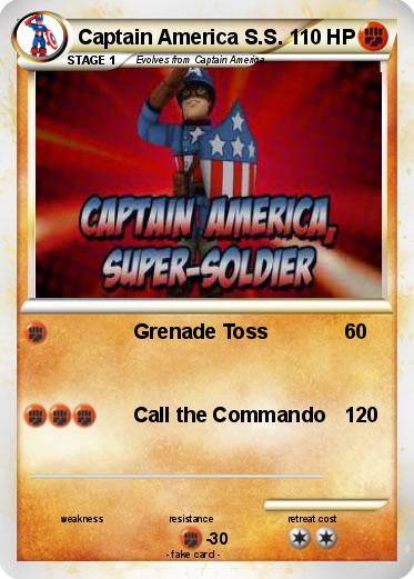 Pokemon Captain America S.S.