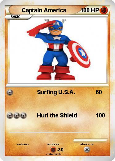 Pokemon Captain America