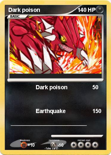 Pokemon Dark poison