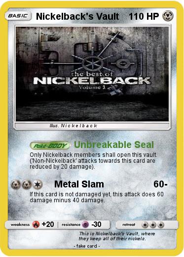 Pokemon Nickelback's Vault