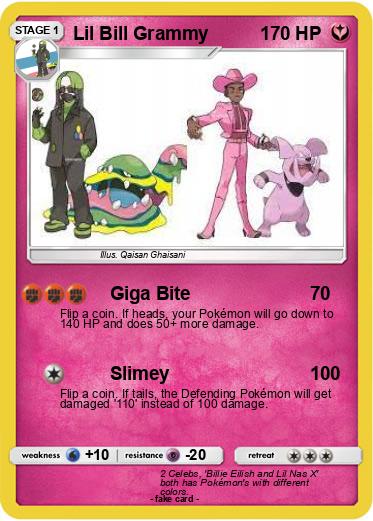 Pokemon Lil Bill Grammy