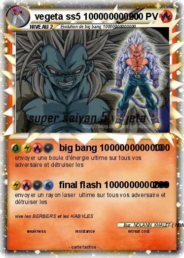 Pokemon vegeta ss5 10000000000