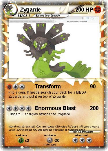 Pokemon Zygarde