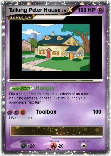 Pokemon Talking Peter House