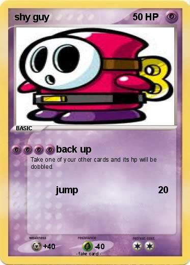 Pokemon shy guy