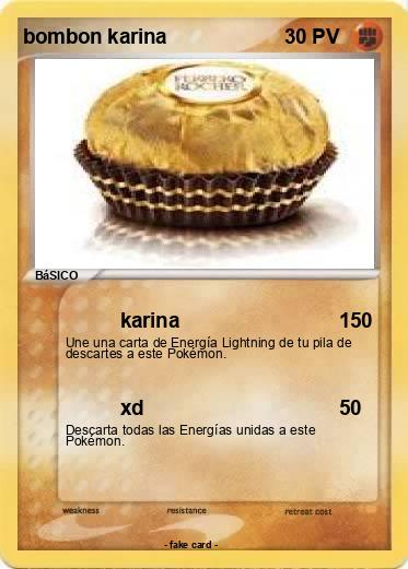 Pokemon bombon karina