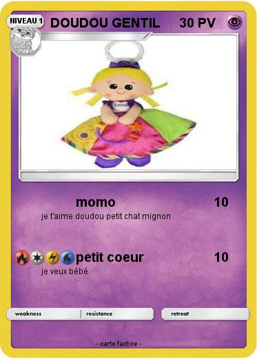 Pokemon DOUDOU GENTIL