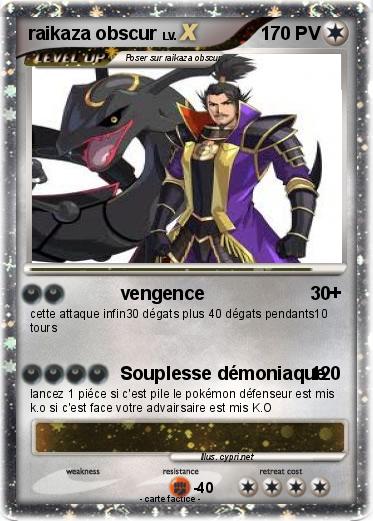 Pokemon raikaza obscur