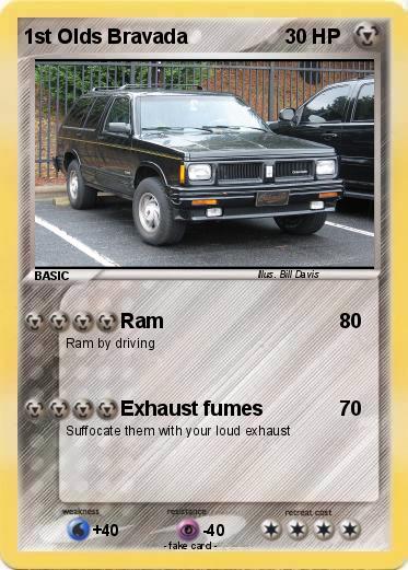 Pokemon 1st Olds Bravada