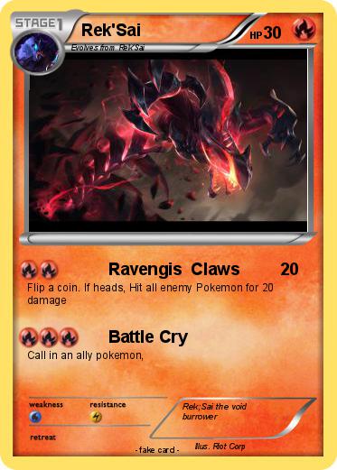 Pokemon Rek'Sai