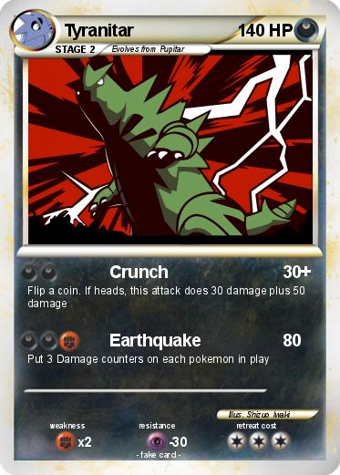 Pokemon Tyranitar