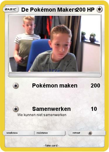 Pokemon De Pokémon Makers