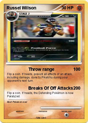 Pokemon Russel Wilson