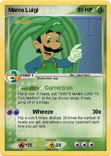 Pokemon Mama Luigi